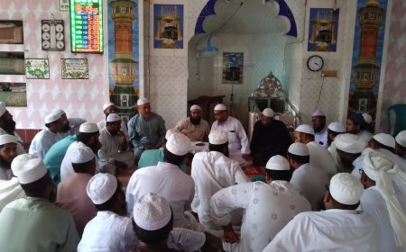 নকলা উলামা ঐক্য পরিষদ, ৮নং চর অষ্টধর ইউনিয়নের নতুন কমিটি গঠন