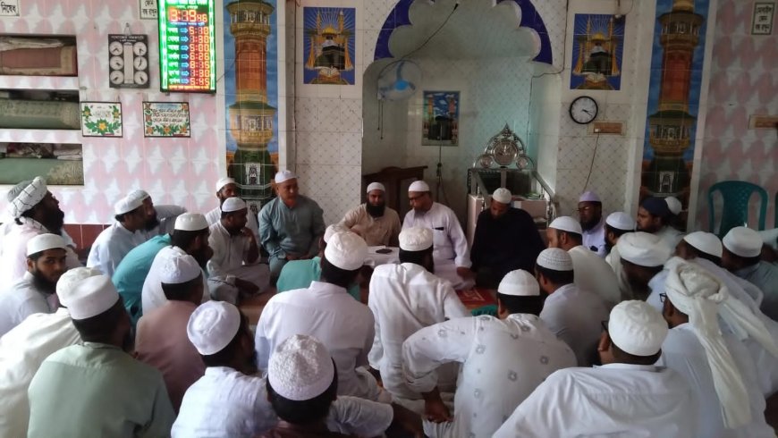 নকলা উলামা ঐক্য পরিষদ, ৮নং চর অষ্টধর ইউনিয়নের নতুন কমিটি গঠন